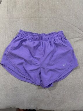 Nike Women's Lavender Athletic Running Shorts
